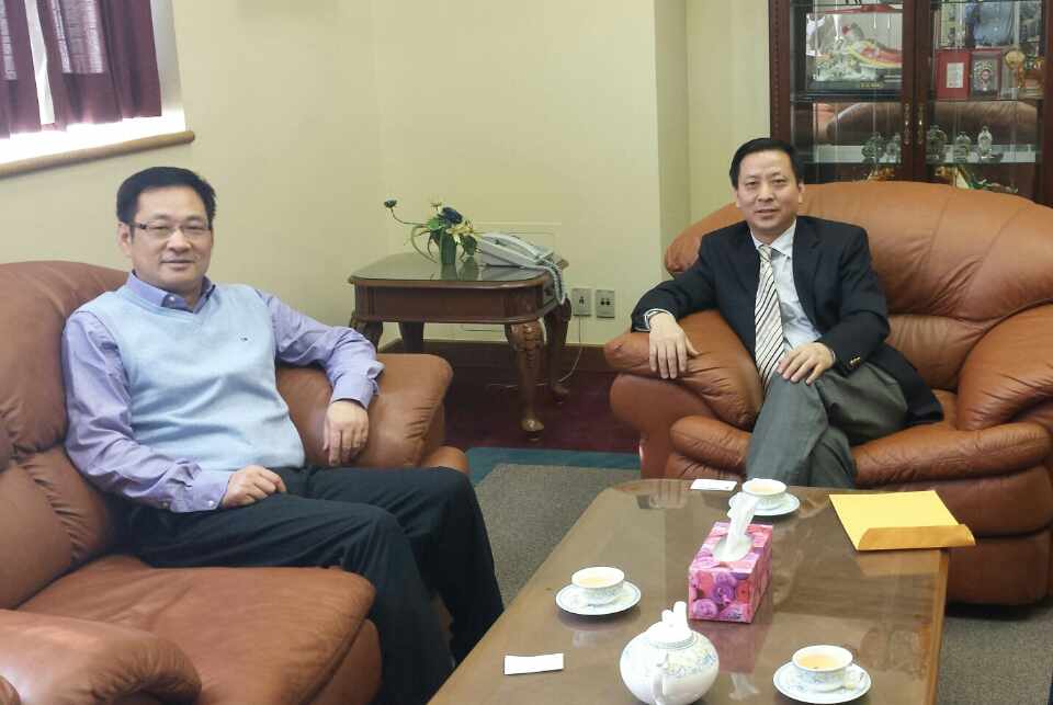 我司董事长拜访中国驻加使馆经济商务参赞